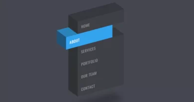 CSS Isometric Menu Hover Effects Html CSS 3D Menu