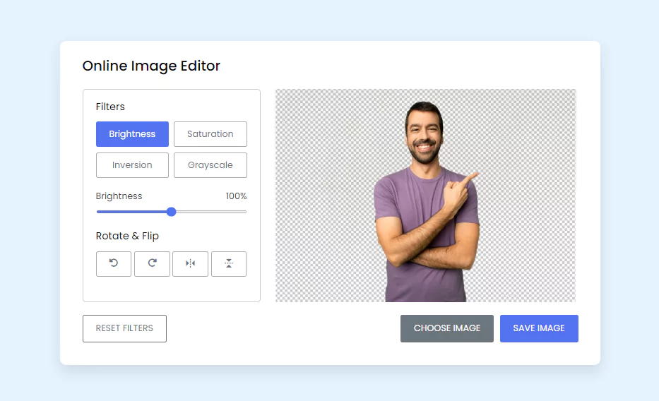 Build Online Image Editor Using JavaScript
