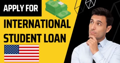 International student apply for student loan in USA