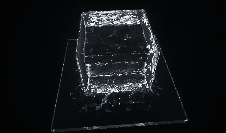 3D Rotating Ice Cube Animation With CSS & JavaScript