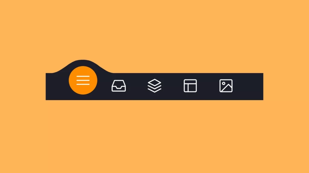 How to make Animated navigation bar in html css javascript