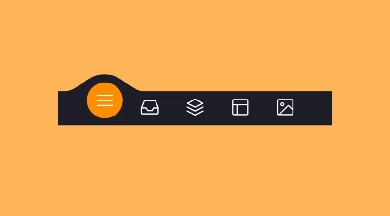 How to make Animated navigation bar in html css javascript