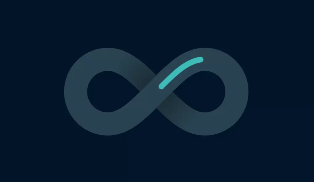 Infinite loop loading animation with html css